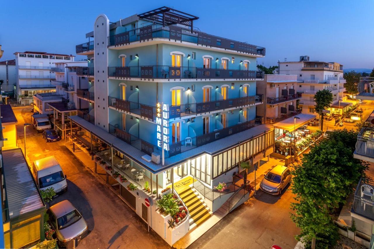 Hotel Aurora Mare Rimini Eksteriør billede